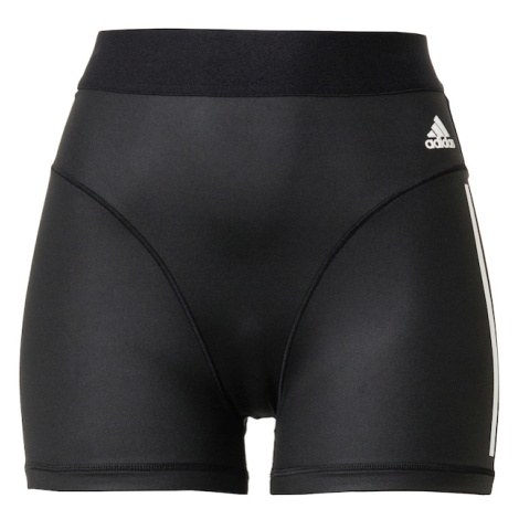 ADIDAS SPORTSWEAR Športové nohavice 'Hyperglam 3-Stripes'  čierna / biela