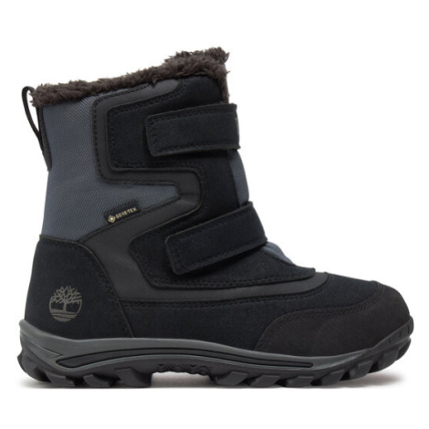 Timberland Snehule Chillberg 2-Strap Gtx GORE-TEX TB0A1ZJ90151 Čierna