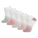 DEFACTO Women's 5-Pack Cotton Ankle Socks