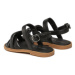 Geox Sandále J Sandal Karly Girl J3535C000KBC9999 S Čierna