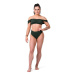 Women's swimsuit Nebbia Miami retro bikini - top 553 dark green S