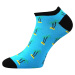 Boma Piki 64 Dámske vzorované ponožky - 3 páry BM000002350700100972 mix B