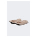 DEFACTO Women's Teddy Bear Themed Plush Home Shoes