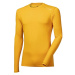 PROGRESS 46DACC4 CC TDR 46DA Pánske funkčné tričko s dlhým rukávom, žltá, veľkosť