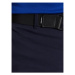 Calvin Klein Bavlnené šortky Modern Twill Slim Shorts Belt K10K111788 Tmavomodrá Slim Fit