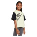 Nike NSW TEE ESSNTL BOXY TEE Dievčenské tričko, žltá, veľkosť