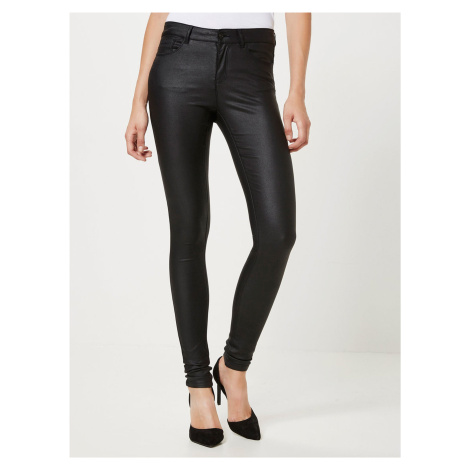 Black slim fit trousers VERO MODA Seven - Women's