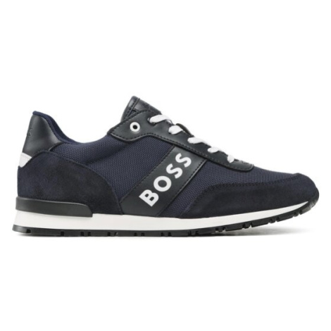 Boss Sneakersy J29332 S Tmavomodrá Hugo Boss