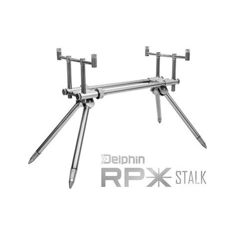 Delphin Rodpod RPX Stalk Silver 2Rods