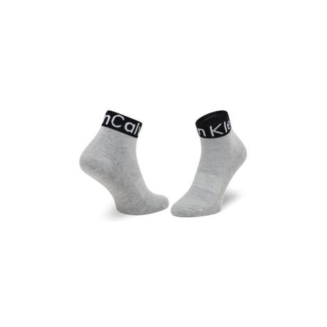 Calvin Klein Ponožky Kotníkové Dámske 701218785 Sivá