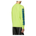 Tričko Diesel T-Just-Ls-Slits-N2 T-Shirt Acid Lime