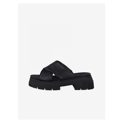 Black slippers Tamaris - Women