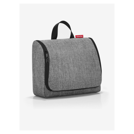 Sivá kozmetická taška Reisenthel Toiletbag XL Twist Silver