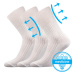 Zdravé ponožky BOMA. Biele 3 páry 102182
