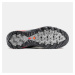 Pánska nepremokavá obuv MH900 na horskú turistiku čierno-červená