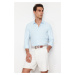 Trendyol Light Blue slim fit smart shirt Shirt