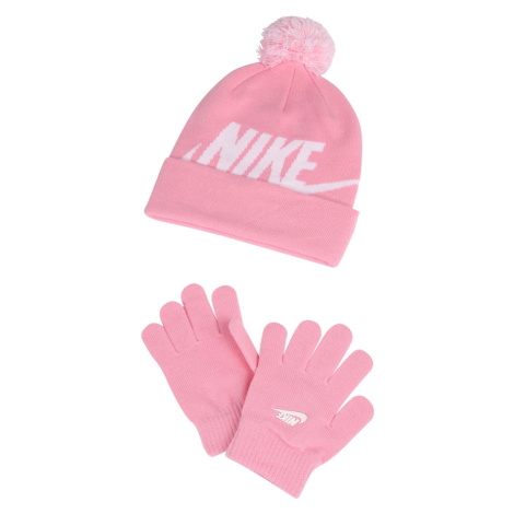Nike Sportswear Set  ružová / biela
