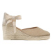 Manebi Espadrilky Low Wedge Espadrilles M 1.1 WL Béžová