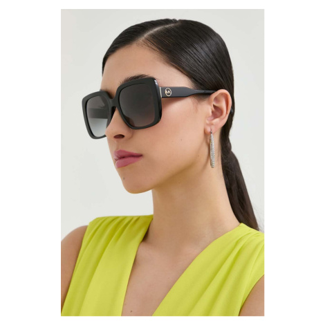 Slnečné okuliare Michael Kors MALLORCA dámske, čierna farba, 0MK2183U