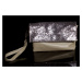 Glamour clutch with chain and sequins navy Einheitsgroesse