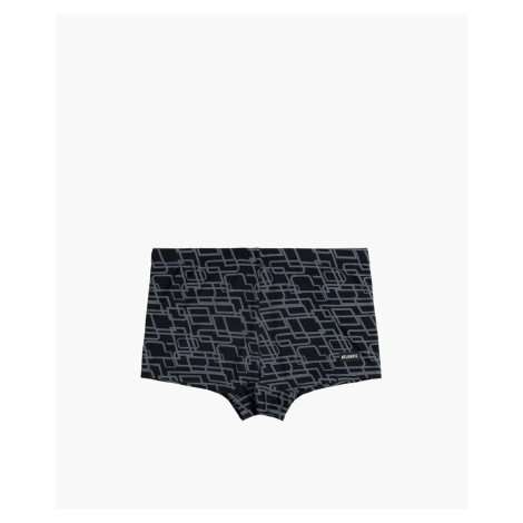 Men's Swim Shorts ATLANTIC - Black/Grey