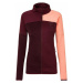 Rock Experience Kobra Mock Neck FZ Woman Fleece Windsor Wine/Desert Flower/Windsor Melange Outdo