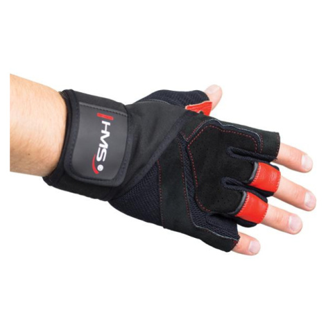 FITNESS RUKAVICE ČERVENÉ RST01 HMS VEL. XL XL