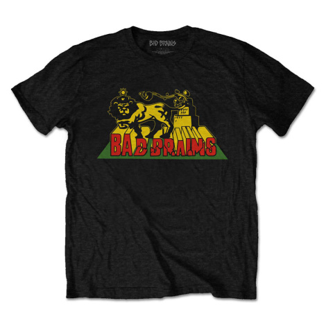 Bad Brains tričko Lion Crush Čierna