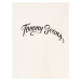 Tommy Jeans Plus Mikina  svetlomodrá / svetlooranžová / čierna / biela