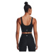 Under Armour Meridian Fitted Crop Tank Black