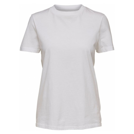 SELECTED Tričko  biela