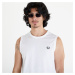 FRED PERRY Crew Neck Vest White