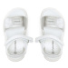 Calvin Klein Jeans Sandále Velcro Sandal V3A2-80496-1598 S Strieborná