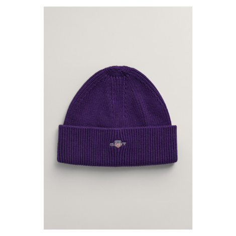 ČAPICA GANT SHIELD COTTON BEANIE PANSY PURPLE