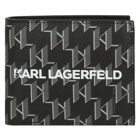 Karl Lagerfeld Peňaženka  sivá / čierna / biela