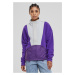 Women's tracksuit jacket Polarfleece Track purple