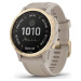 Garmin Fenix 6S Pro Solar, Light Gold, Sand Band