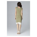 Dámské šaty model 15537098 olivově zelená M - Lenitif