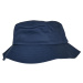 Children's Navy Beanie Flexfit Cotton Twill Bucket