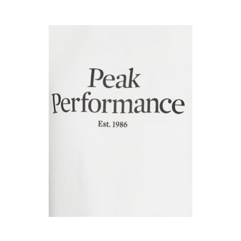 Peak Performance Tričko Original G77692360 Biela Slim Fit