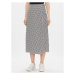 Tommy Hilfiger Trapézová sukňa Seal Aop Wrap Midi Skirt WW0WW40757 Modrá Regular Fit