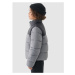 Chlapčenská bunda 4F JUNIOR DOWN JACKET-JWAW24TDJAM461-25S-GREY