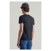 TRIČKO GANT SLIM SHIELD V-NECK T-SHIRT BLACK