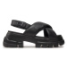 Tommy Jeans Sandále Tjw Chunky City Sandal EN0EN02525 Čierna