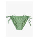 Koton Bikini spodná časť - zelená - hladká