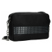 Trendy dámska kožená crossbody kabelka Facebag Ninas - čierno-strieborná
