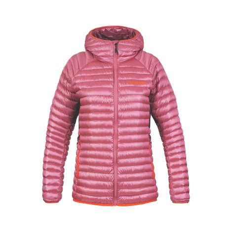 Women's down jacket Hannah MANTIS HOODY sun kissed coral