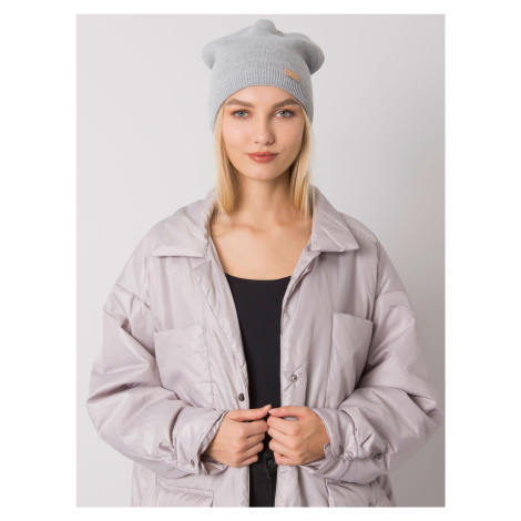 RUE PARIS Grey women's hat