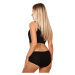 Menštruačné nohavičky Bodylok Bambus Hi-Waist Black silná menštruácia (BD2204)