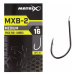 Matrix háčiky mxb-2 barbed spade end black nickel 10 ks - 20